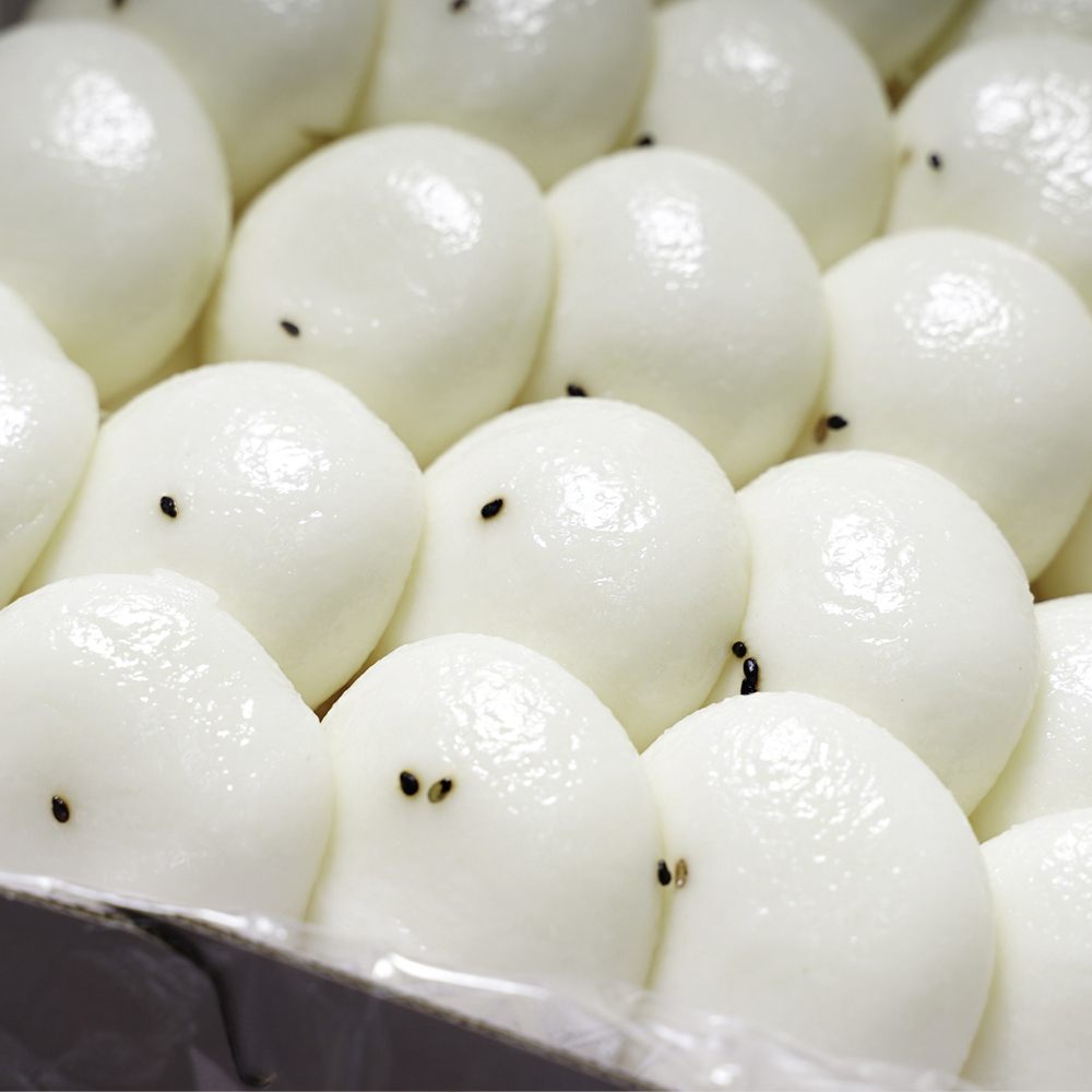 (2박스 무배) 고래술떡 잔기지떡 50개 1.5kg 기정떡 기지떡 술떡 증편 설선물세트