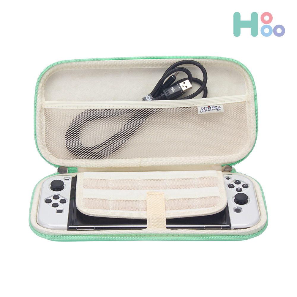 닌텐도 스위치 케이스 파우치 가방 악세사리 벗꽃 OLED호환 V96 - 상세 이미지 5