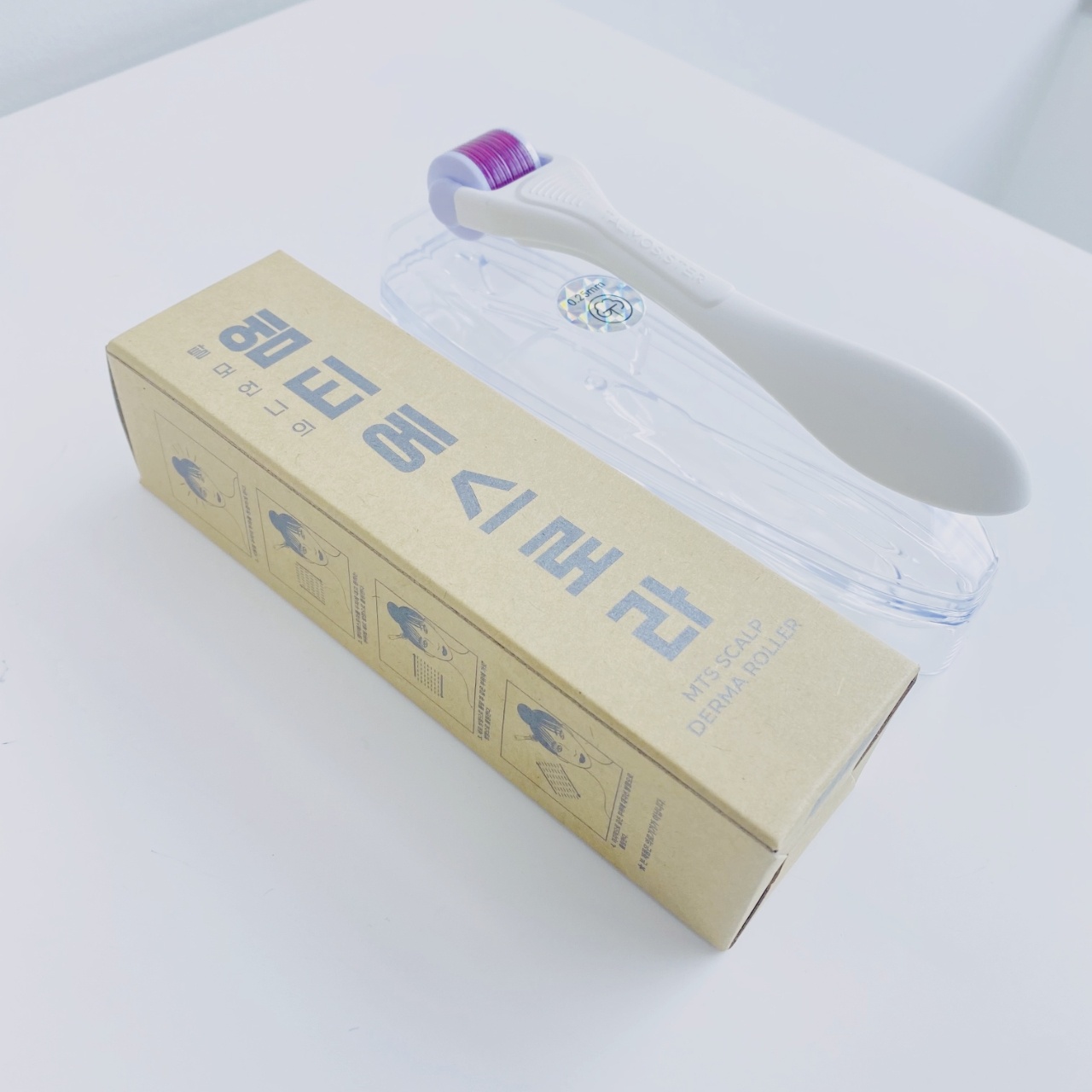 탈모언니 MTS 롤러 교체형 국내 제작 두피 홈케어 셀프 시술 더마 마이크로 니들 롤러 - 상세 이미지 2