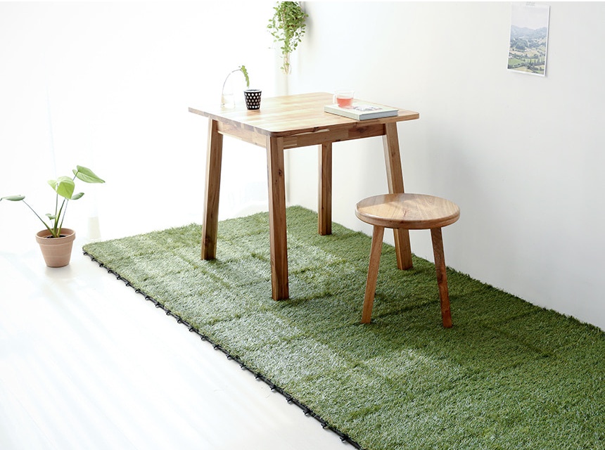 테라스 베란다 인조잔디 매트 마당 옥상 실내 셀프시공 POORUM HB35 140X200