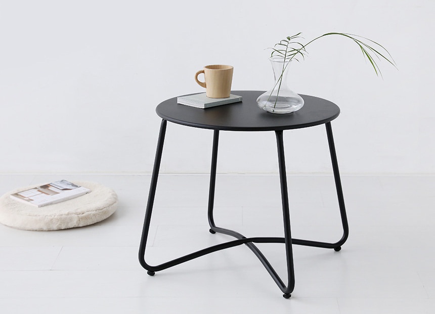 좌식 테이블 원목 거실 긴 소형 철제 원형 커피 티 좌탁 거실탁자 MONTAC