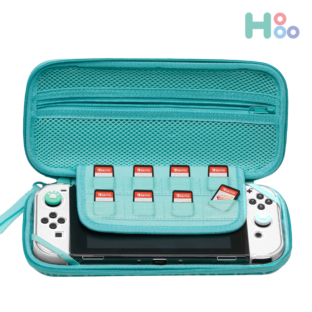 닌텐도 스위치OLED 파우치 필름 가방 케이스 동숲에디션 - 상세 이미지 4