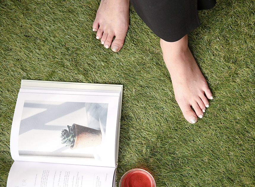 테라스 베란다 인조잔디 매트 마당 옥상 실내 셀프시공 POORUM HB35 140X200