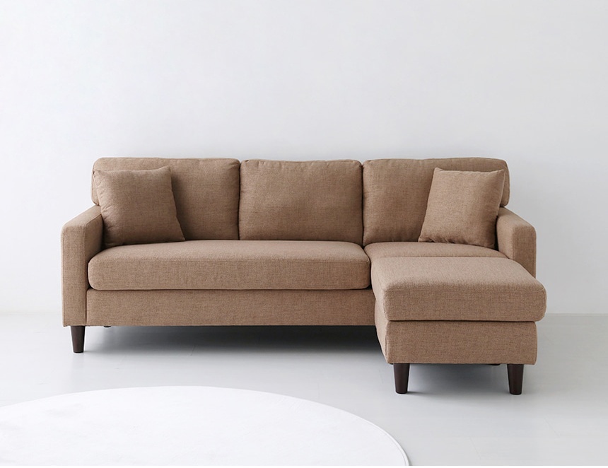 3인용 쇼파 패브릭 천 스웨이드 생활방수 3.5인용 마켓비 데니쉬 소파