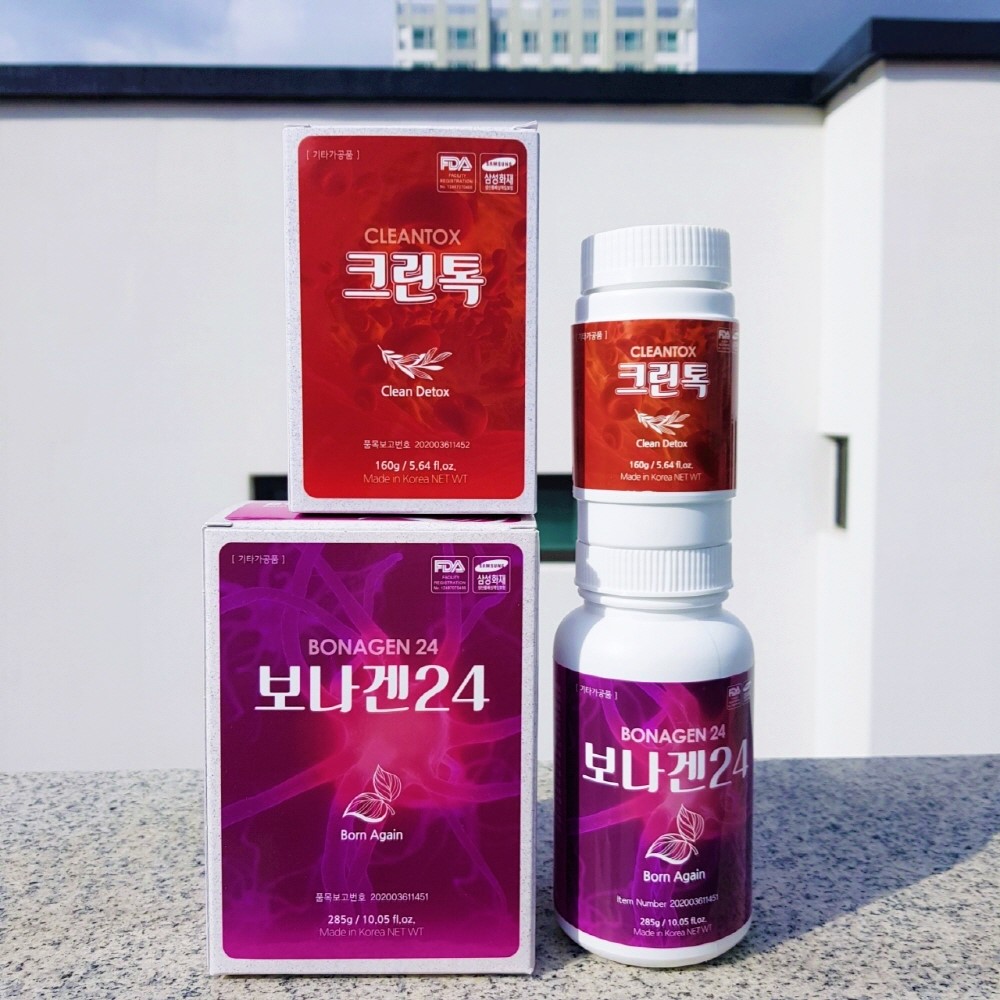 크린톡+보나겐24 세트+증정품 크린톡효능 - 메인 이미지