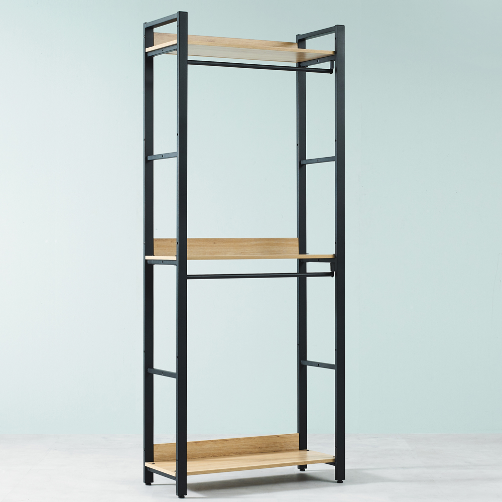 철제 드레스룸 시스템장 행거 1단 옷장 800 - 상세 이미지 3