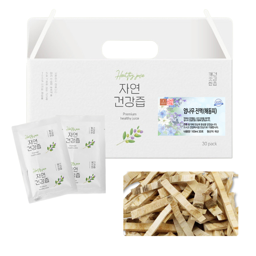 국산 엄나무 해동피 즙 차 건강즙 진액 액상차 엑기스 액기스 100ml 30개입 제품 이미지