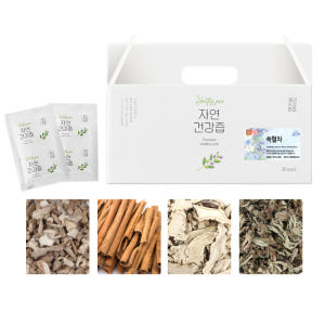 쑥혈차 건강즙 진액 액상차 엑기스 액기스 100ml 30개입 맛있게 먹은 솔직 후기 - 상품 이미지 1