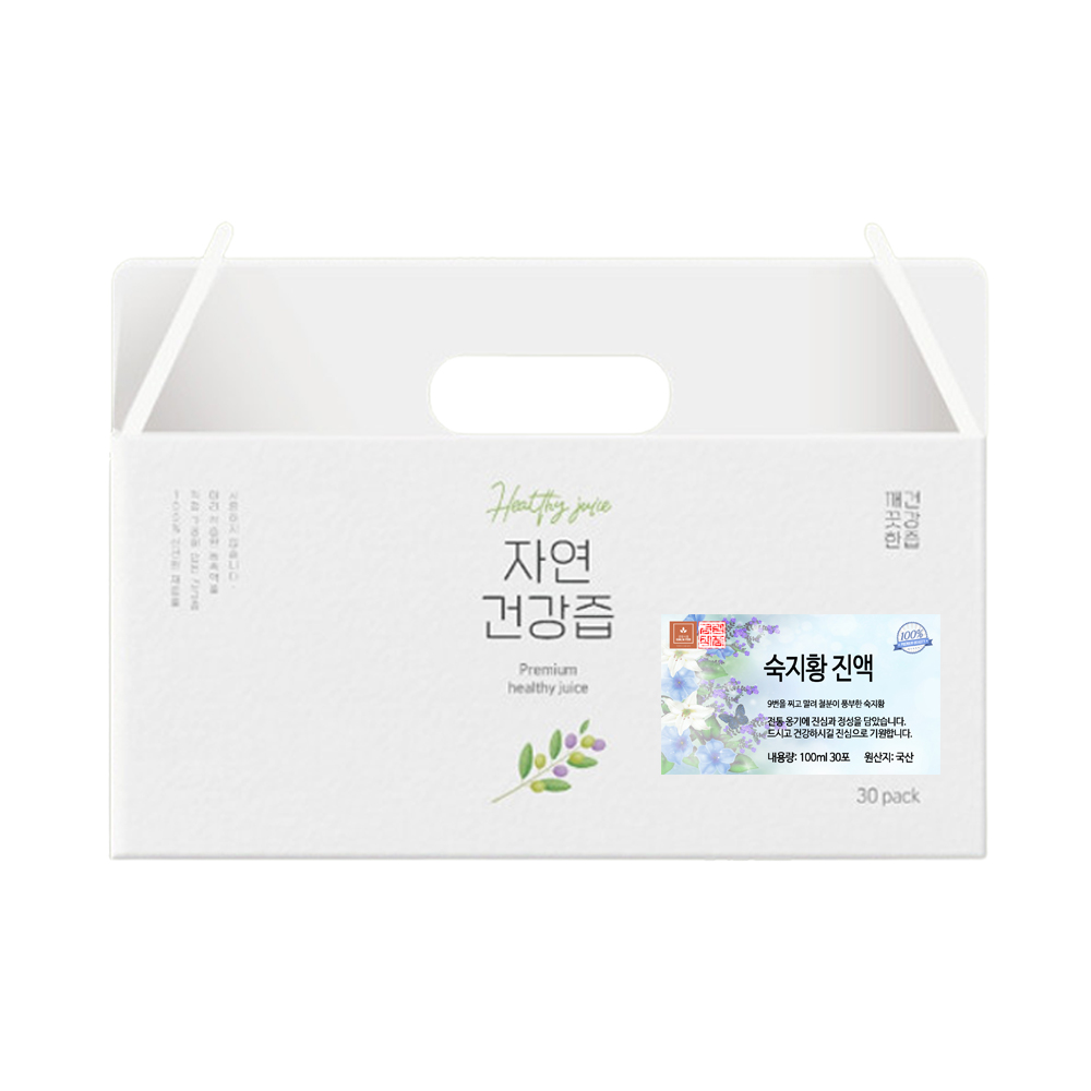 국산 9증 숙지황 즙 차 건강즙 진액 액상차 엑기스 액기스 100ml 30개입 이미지 2