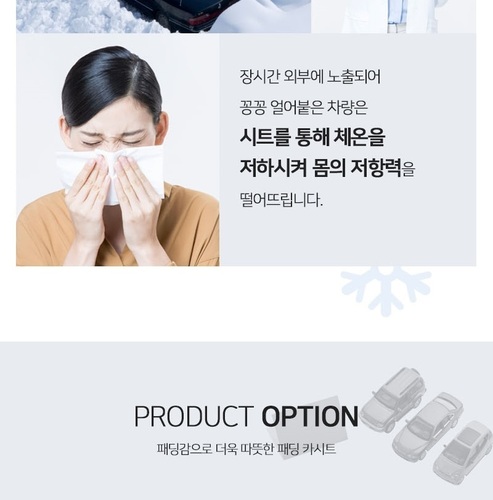 겨울카시트 보온 자동차시트커버 교체 극세사 카시트커버 - 상세 이미지 4