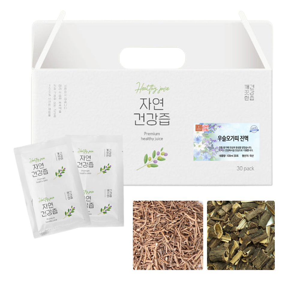 국산 우슬 오가피 즙 차 건강즙 진액 엑기스 액기스 100ml 30개입 제품 이미지