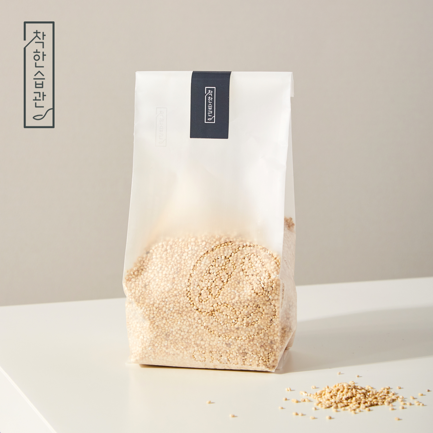 착한습관 화이트 퀴노아 리필 팩 250g - 상품 이미지