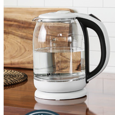 대용량 전기 포트 유리 커피 포트 핸드 드립 전기 주전자