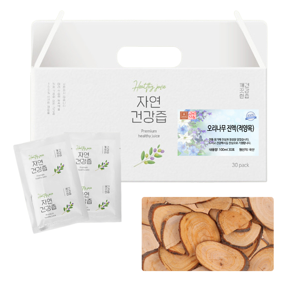 국산 오리나무 적양목 즙 차 건강즙 진액 엑기스 액기스 100ml 30개입 - 상품 이미지