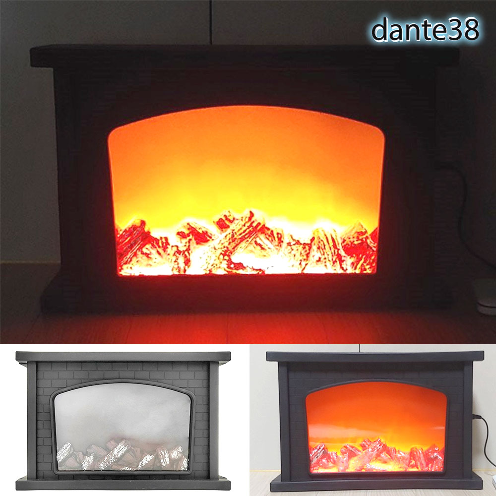 투썸 led 벽난로 모형 미니 램프 인테리어 불멍 무드등