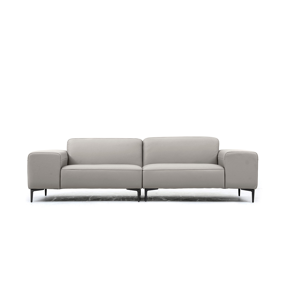 레옹 3.5인용 노바레더 이태리 풀그레인 슈렁큰 2500 쇼파