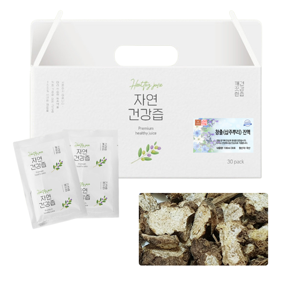 국산 창출 삽주뿌리 즙 차 건강즙 액상차 진액 액기스 엑기스 100ml 30개입 제품 이미지
