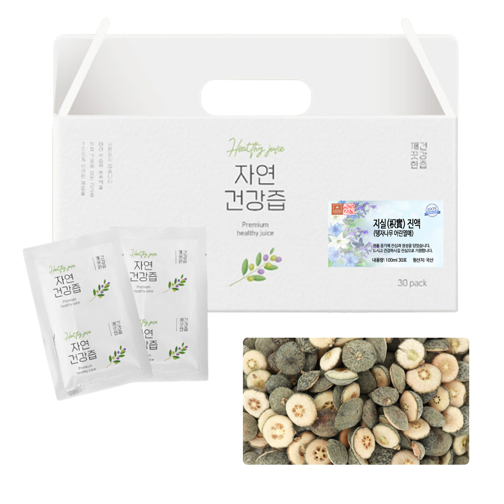 국산 지실 탱자 어린 열매 즙 차 건강즙 액상차 진액 액기스 엑기스 100ml 30개입 제품 이미지