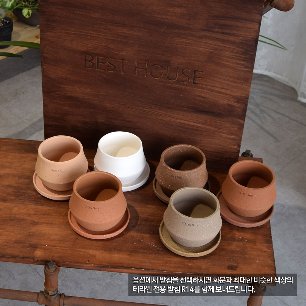 [2개 구매시+1개] 베하몰 테라원 라일리 10x9.5cm 모카색 이미지 8