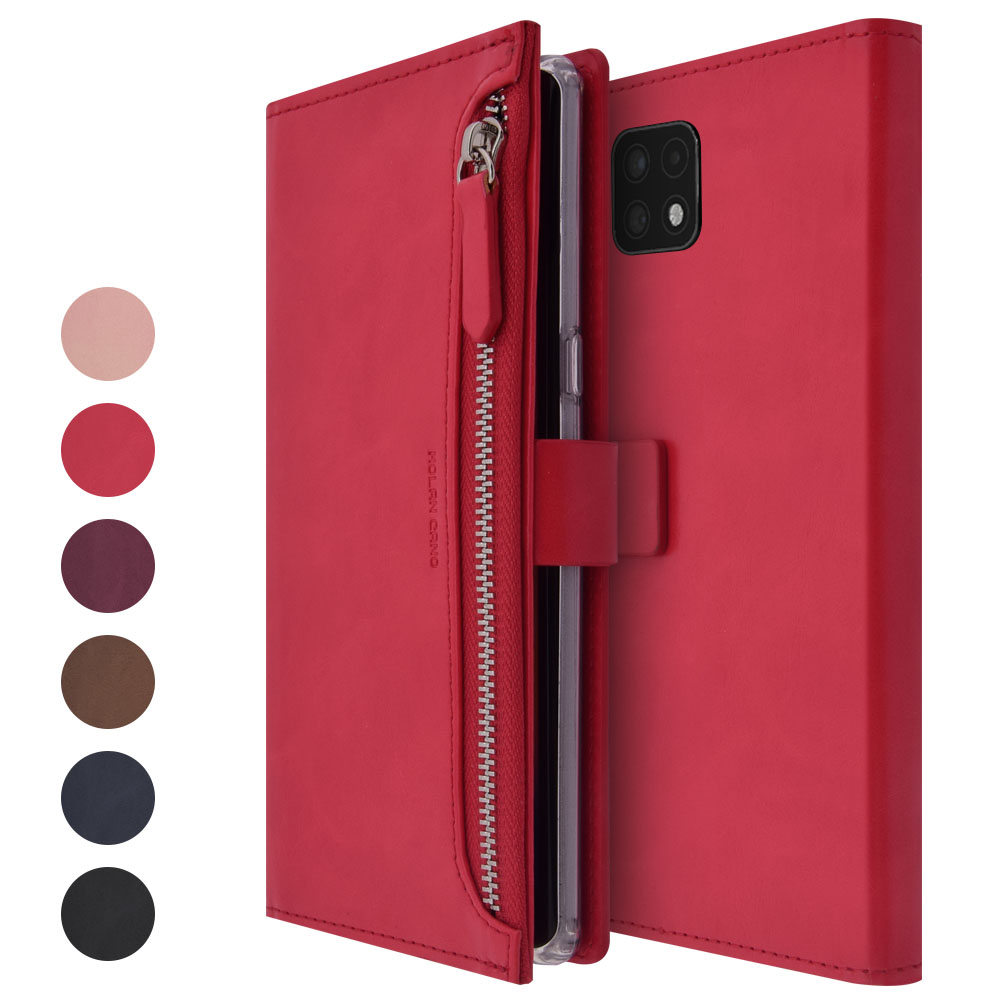 갤럭시 버디 지갑형 다이어리 휴대폰 케이스 와인 - 상세 이미지 4