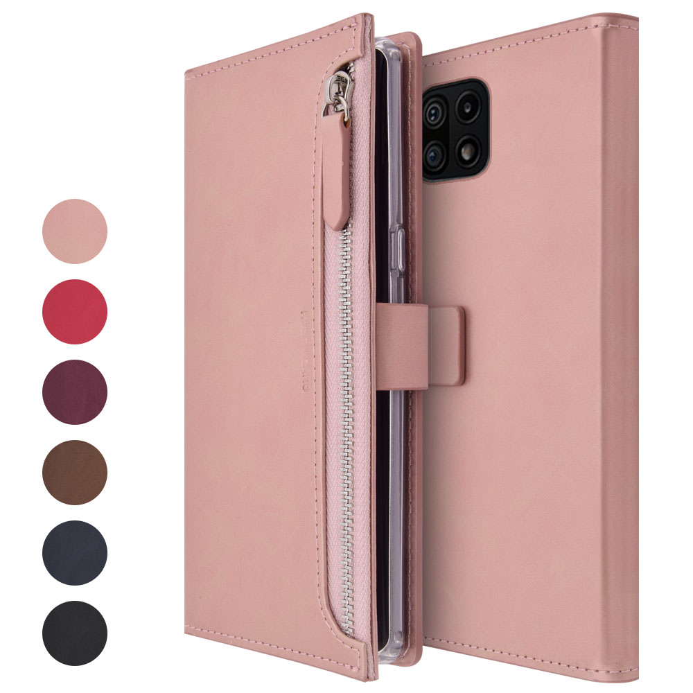 갤럭시 와이드 5 지갑형 다이어리 휴대폰 케이스 브라운 - 상세 이미지 4