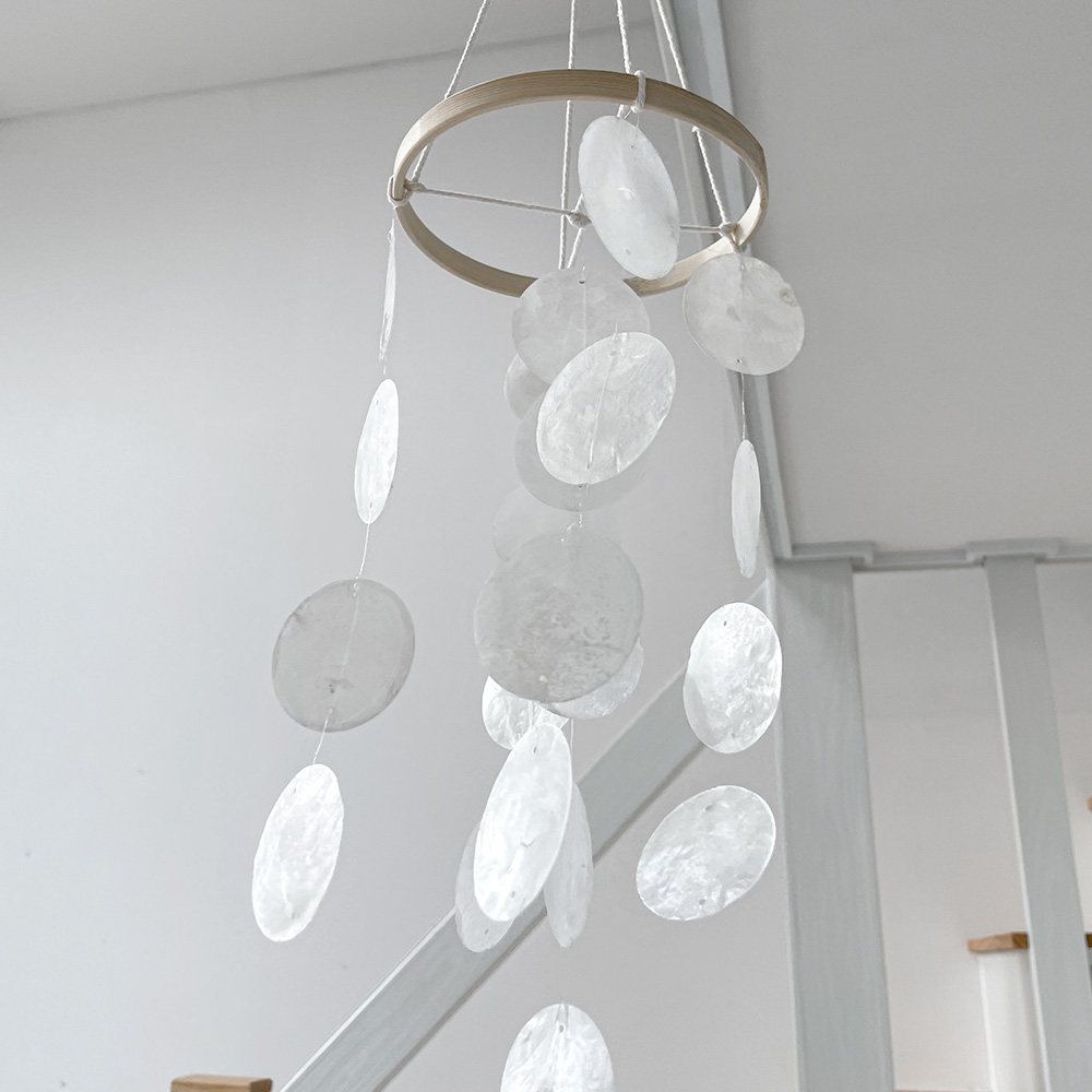 드림캐쳐 마크라메 썬캐쳐 썬라이트 빈티지 소품 인테리어 영롱 자개 모빌