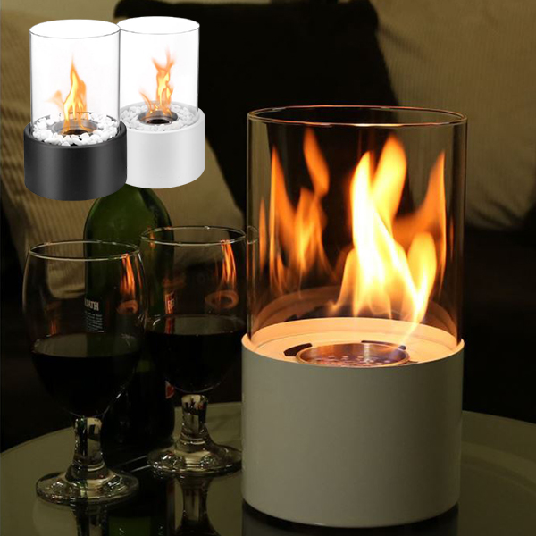 에탄올 난로 램프 가정용 유리 불멍 감성캠핑 업소용 인테리어 알코올난로 스토브 벽난로 프로포즈