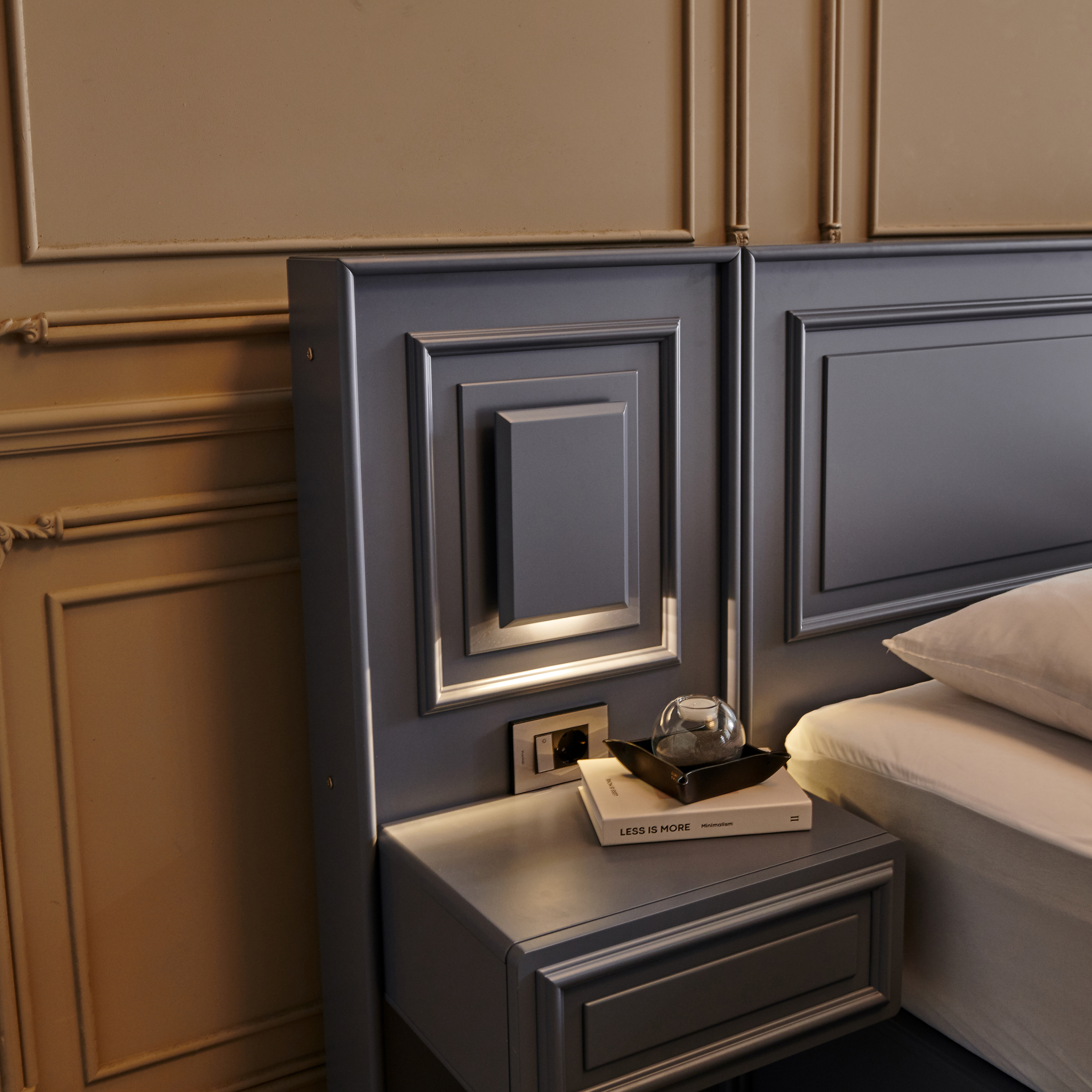 이브 호텔 침대 프레임 신혼부부 호텔식 서랍형 베드 Q/K공용 국내생산