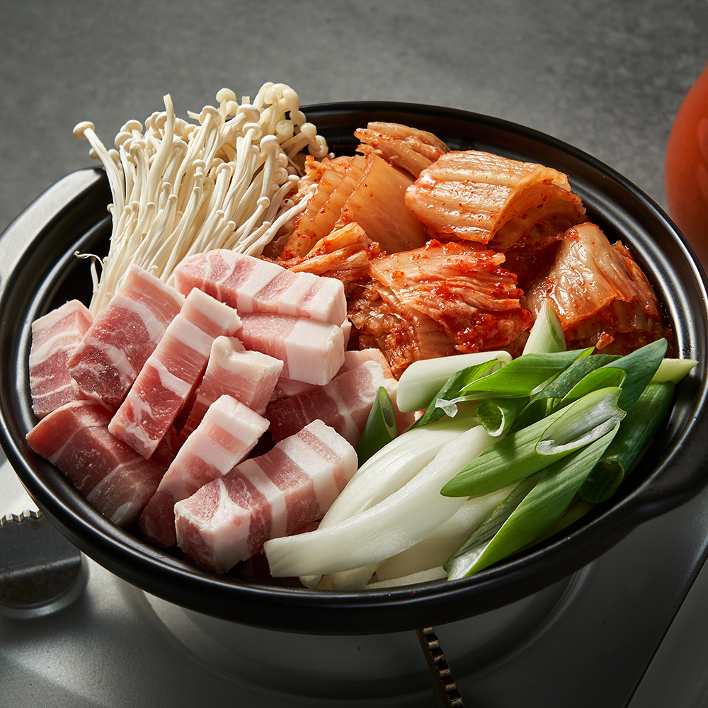 김치찌개 삼겹살묵은지 865g 2인분 밀키트 - 상세 이미지 3
