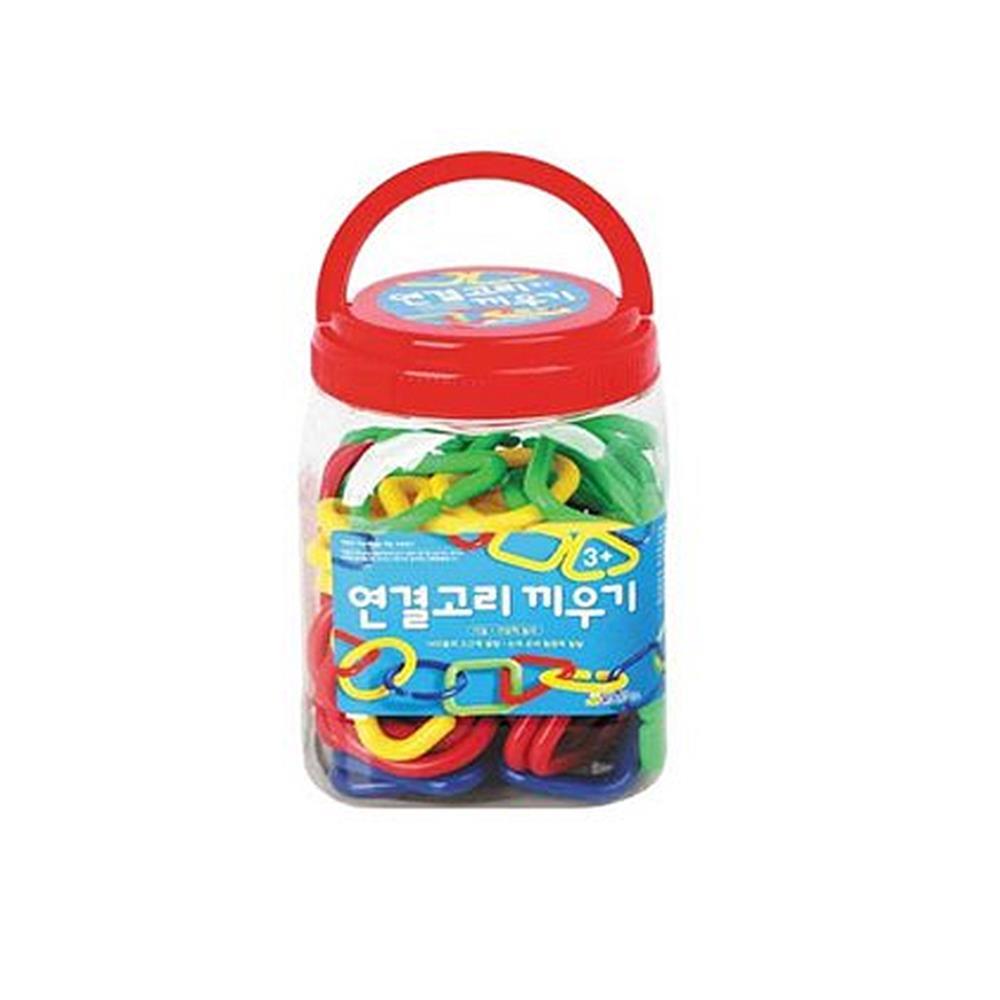 도형고리끼우기 교구 소근육놀이 인지장난감 완구 IQ - 상세 이미지 2