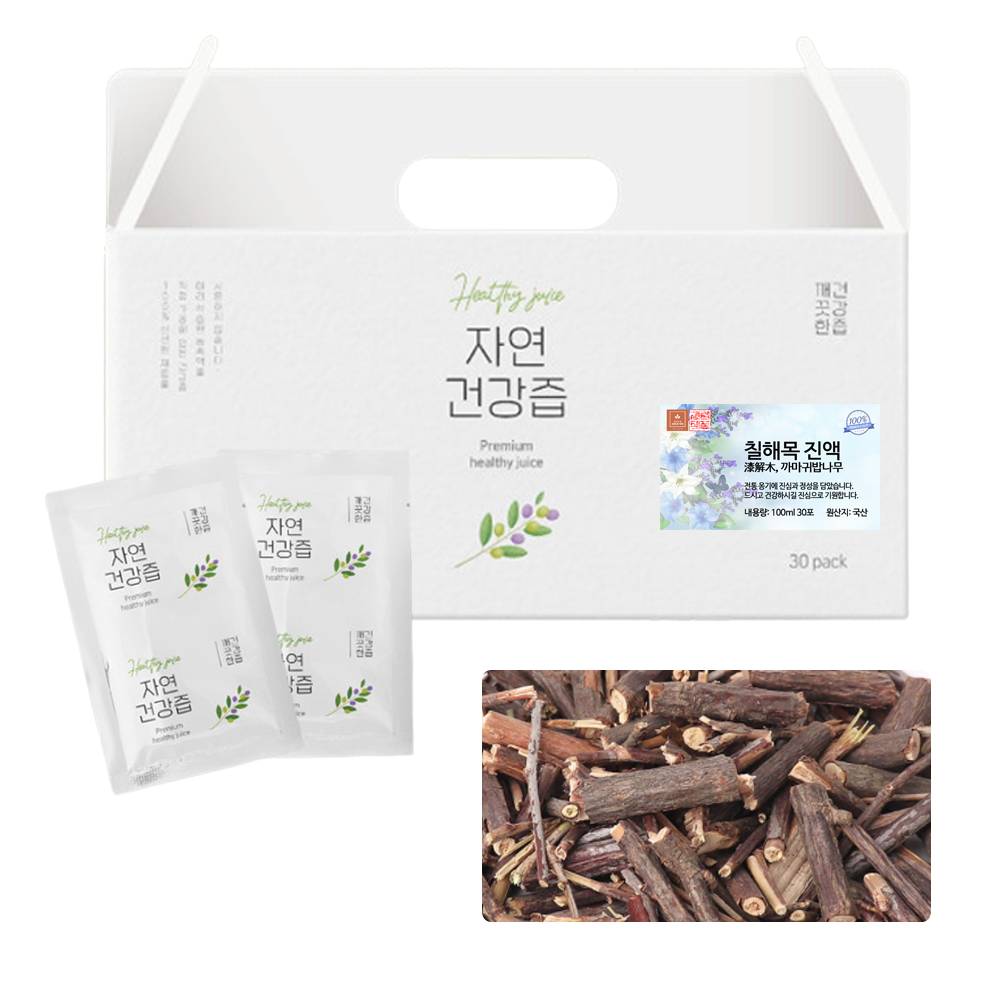 국산 칠해목 까마귀밥나무 즙 차 건강즙 액상차 진액 액기스 엑기스 100ml 30개입 제품 이미지