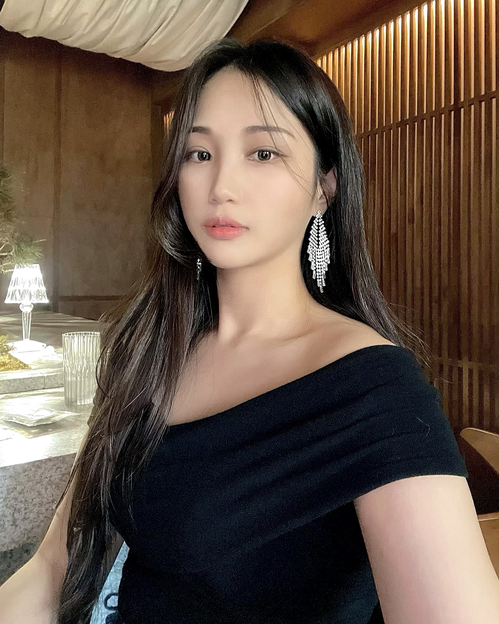 [당일배송] 948 화려한 크루즈 크리스탈 큐빅 샹들리에 드롭 귀걸이 상세 이미지 11