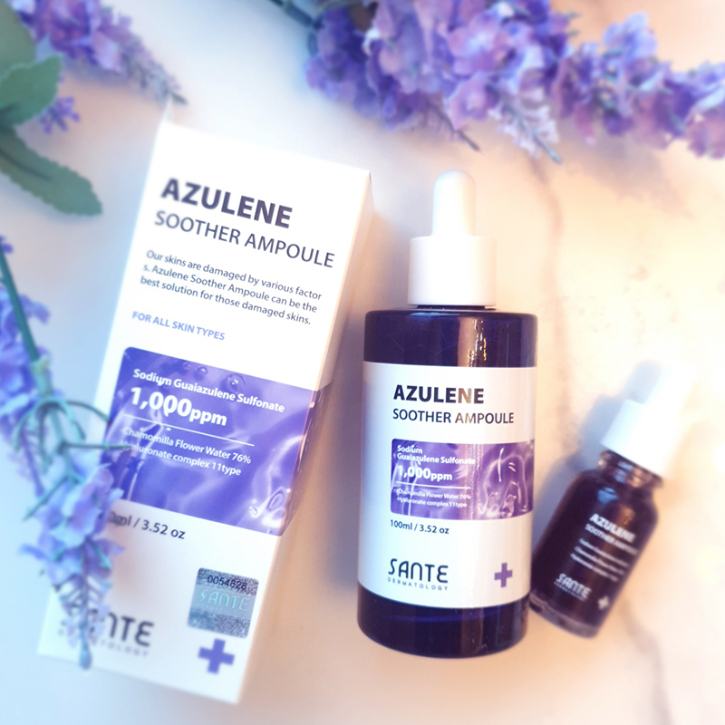 상떼 아줄렌 수더 앰플100ml 트러블 진정앰플 대용량 - 상품 이미지