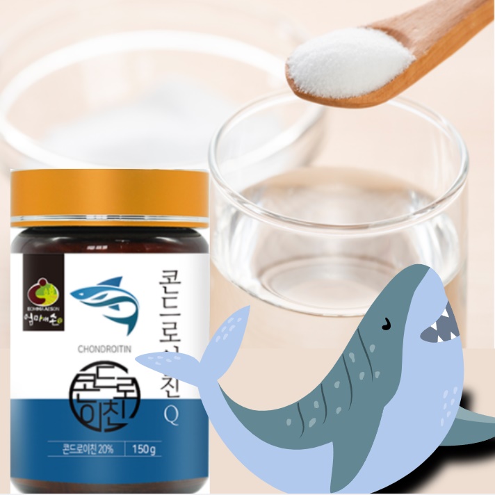 황산 콘드로이친 분말 척추영양제 유산균 어골 칼슘 함유 - 상품 이미지