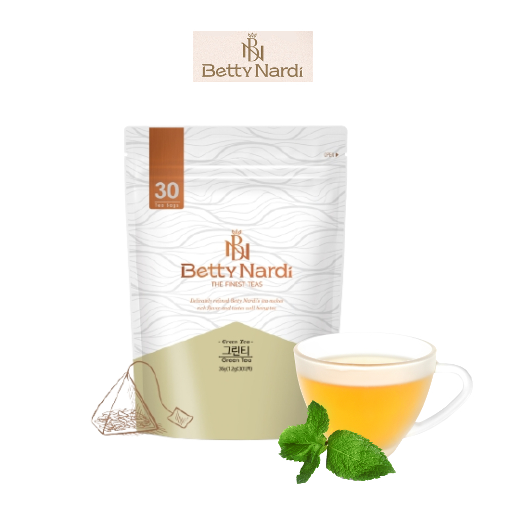 녹차 30티백 국산 제주도 녹차 국내산 베티나르디 피라미드 삼각 그린티 - 상품 이미지