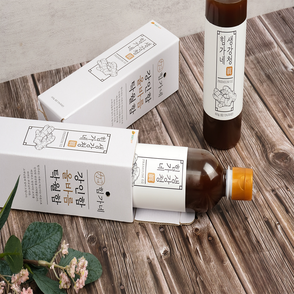 힘가네 생강청 생강차 수제 600g