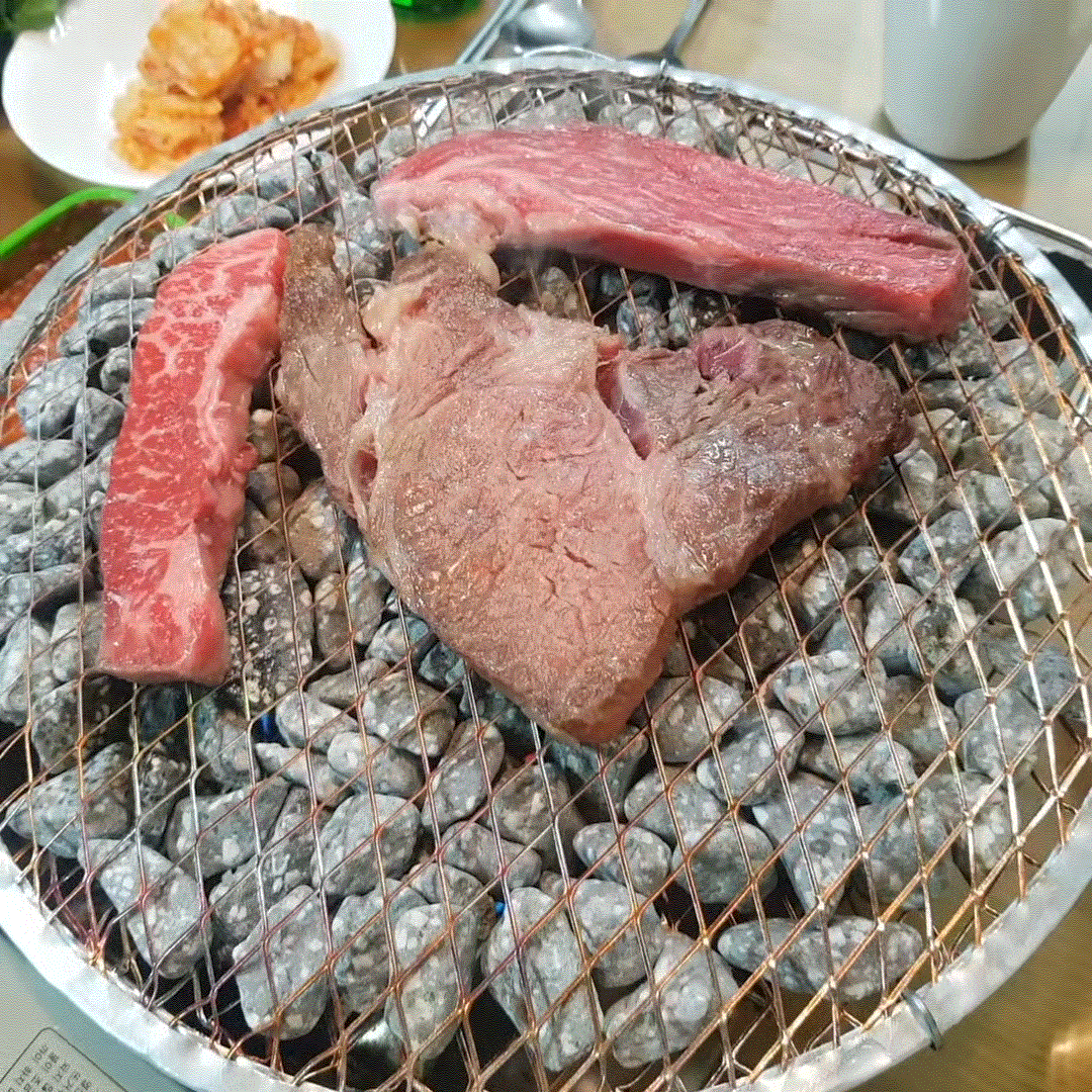 맥반석석쇠 캠핑 숯불바베큐그릴화로 휴양림 일회용석쇠화로 삼겹살 비비큐 미니맥반석석쇠 245