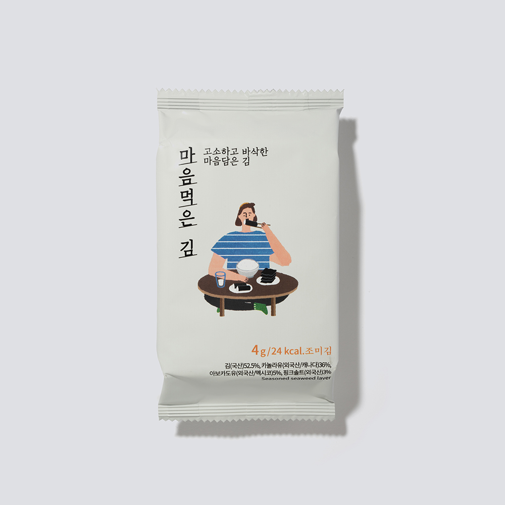 버틀러 도시락김 조미김 올리브유 아보카도유 마음먹은 김 24개입, 1개 이미지 3