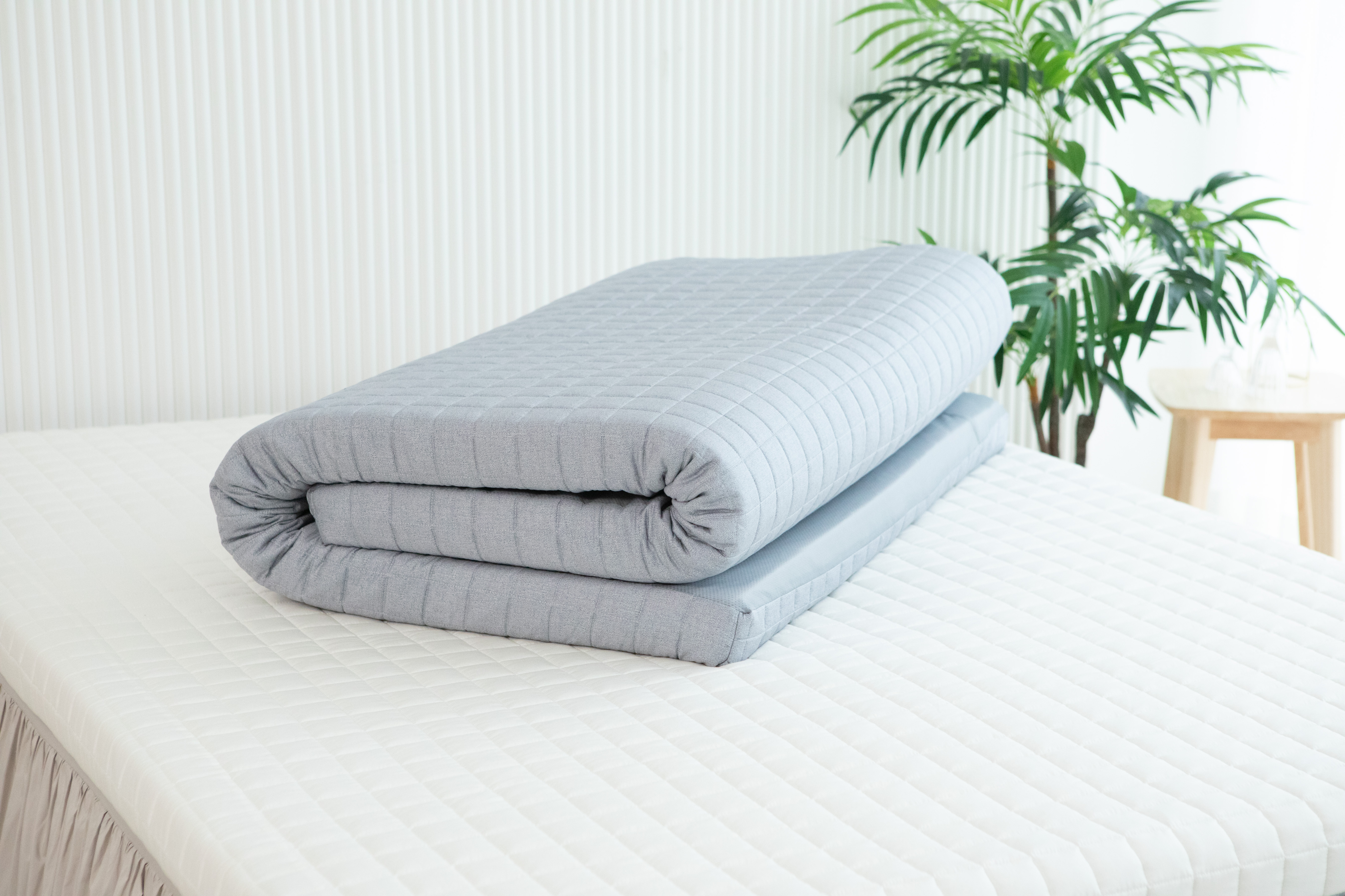 스노우토퍼 접이식 메모리폼 토퍼 거실매트리스 퀸 Q 7cm