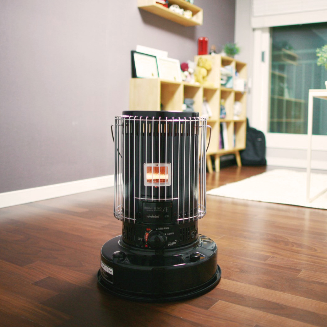 토요토미 심지식 난로 옴니 230 상부망 가방 풀 세트 블랙