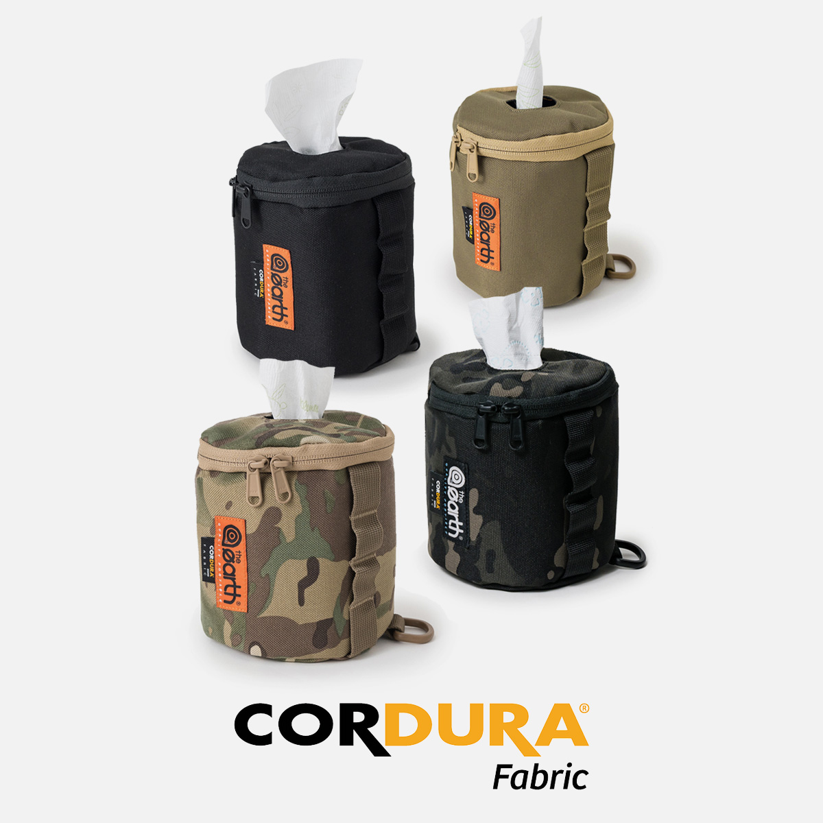 디얼스 코듀라 롤티슈케이스휴지케이스 두루마리케이스 CORDURA Roll Tissue Case MULTICAM - 상세 이미지 4
