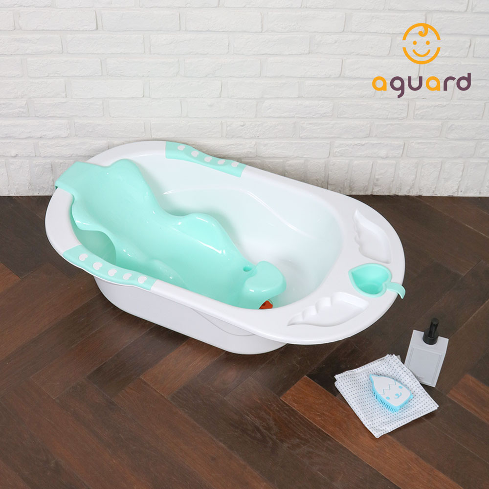 아가드 멀티형 아기 욕조 1입 국민 유아 신생아 어린이 헹굼 물놀이 목욕 대야 통 놀이