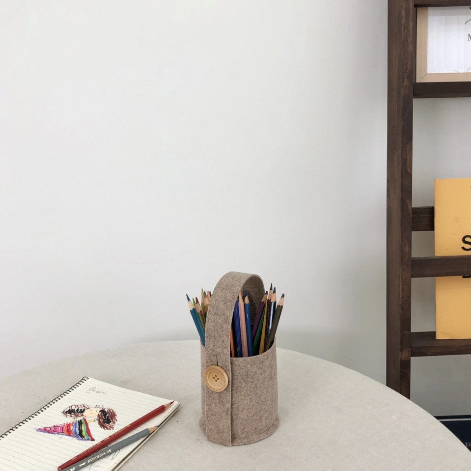 하이오즈 땅콩 좌식 책상 도로시 다용도 파우치 별도구매