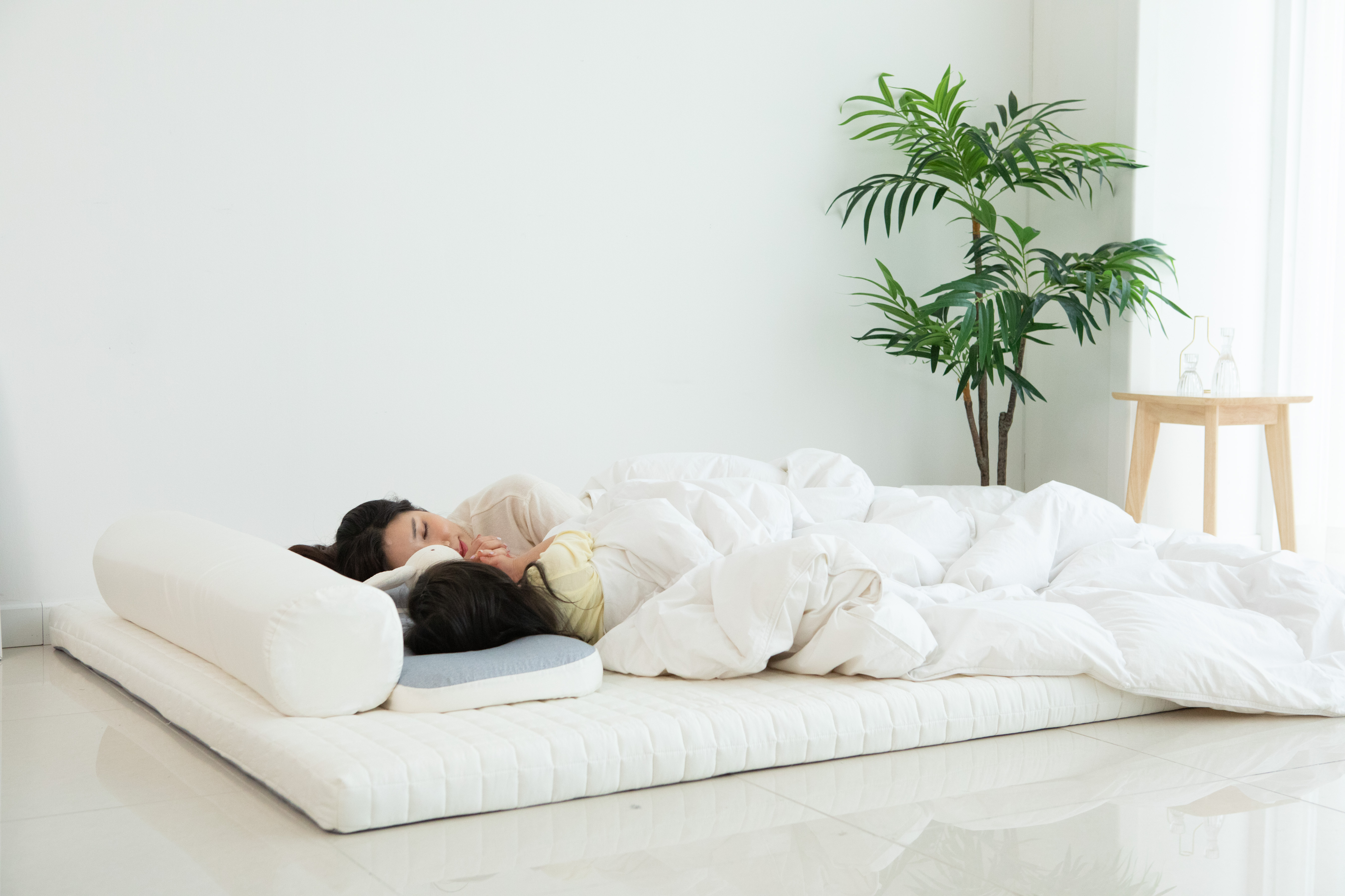 스노우토퍼 접이식 메모리폼 토퍼 거실매트리스 퀸 Q 7cm