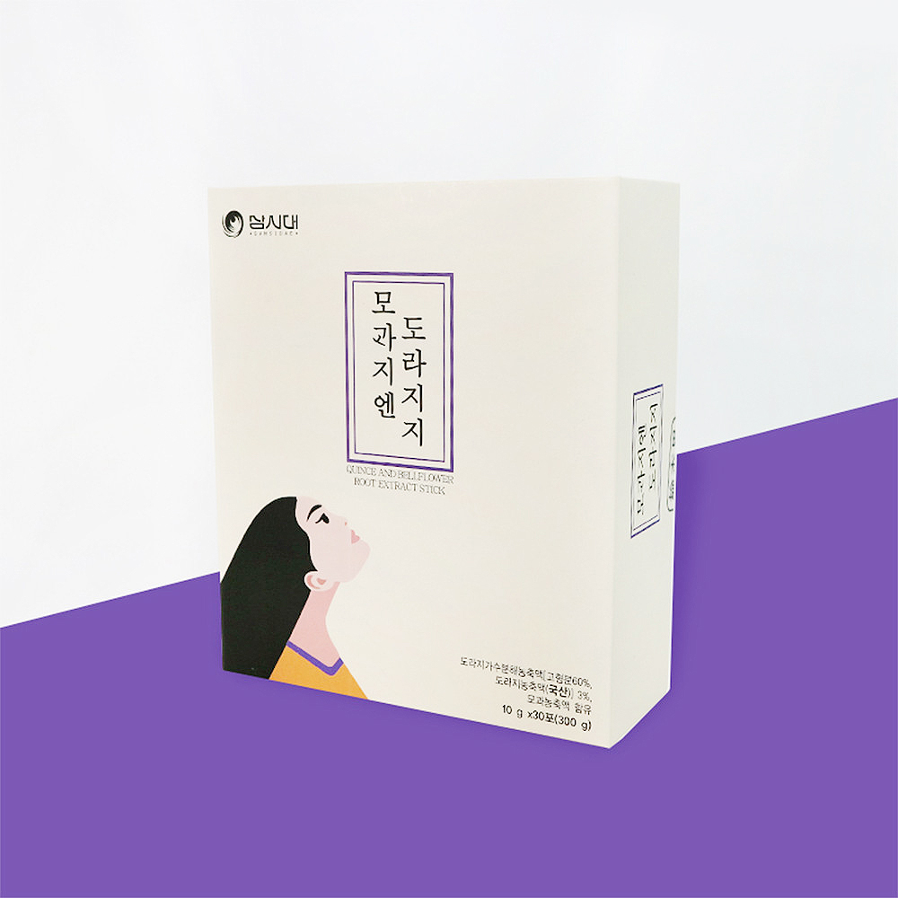 도라지청 배 도라지 즙 약 흑도라지청 짜먹는 스틱 30P - 상품 이미지