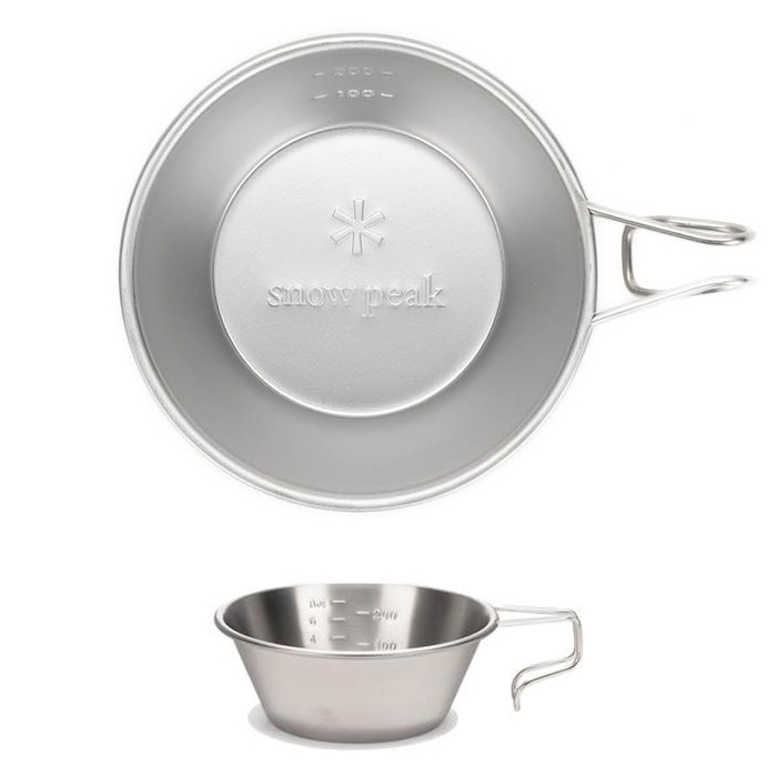 스노우피크 시에라컵 캠핑컵 310ml E-203 (E-103 리뉴얼)
