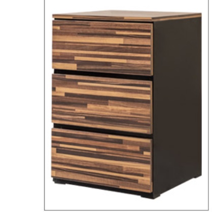 3단 책상 서랍장 보조 서랍 데스크 이동식 프린터 받침대