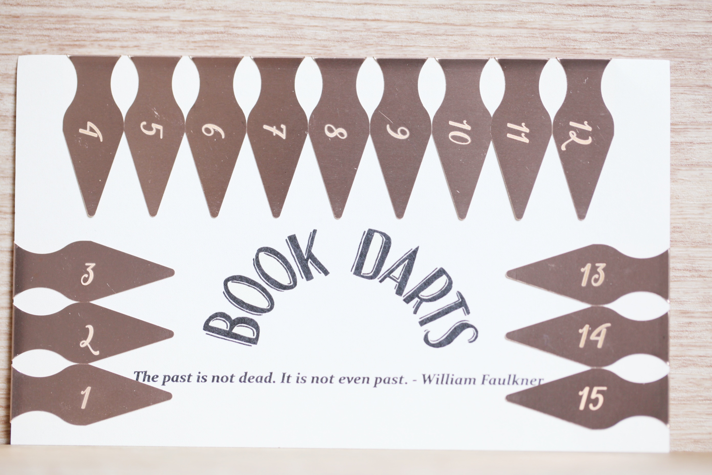 금속 책갈피 제작 넘버링 숫자 각인 북다트 15개세트 독서템 선물
