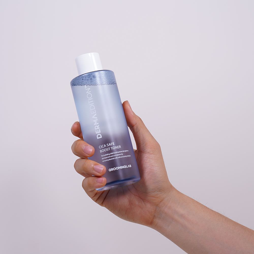 그루밍랩 더마에디션 시카세이프 대용량 개기름 약산성 남자스킨 300ml 이미지 2