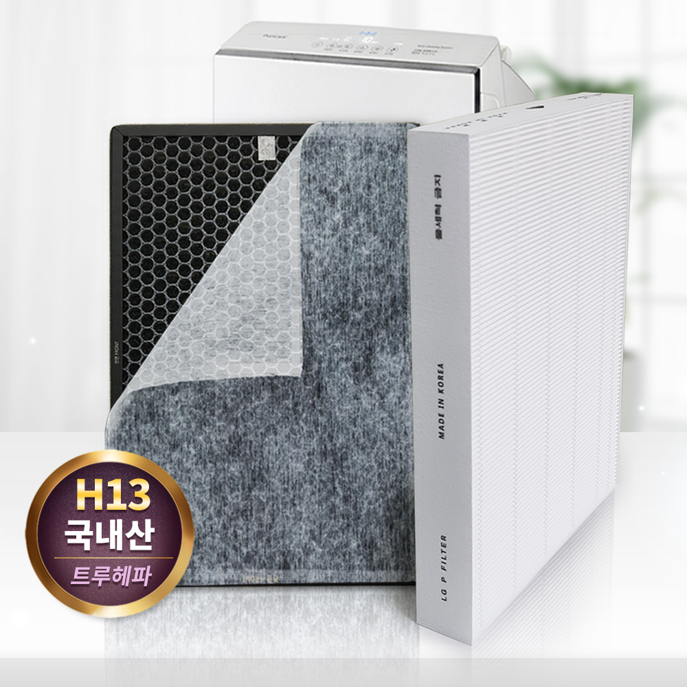 [호환] LG 엘지 공기청정기 LA-P181DW LA-P180DR 국내산 프리미엄 P시리즈 필터왕국 - 상세 이미지 4